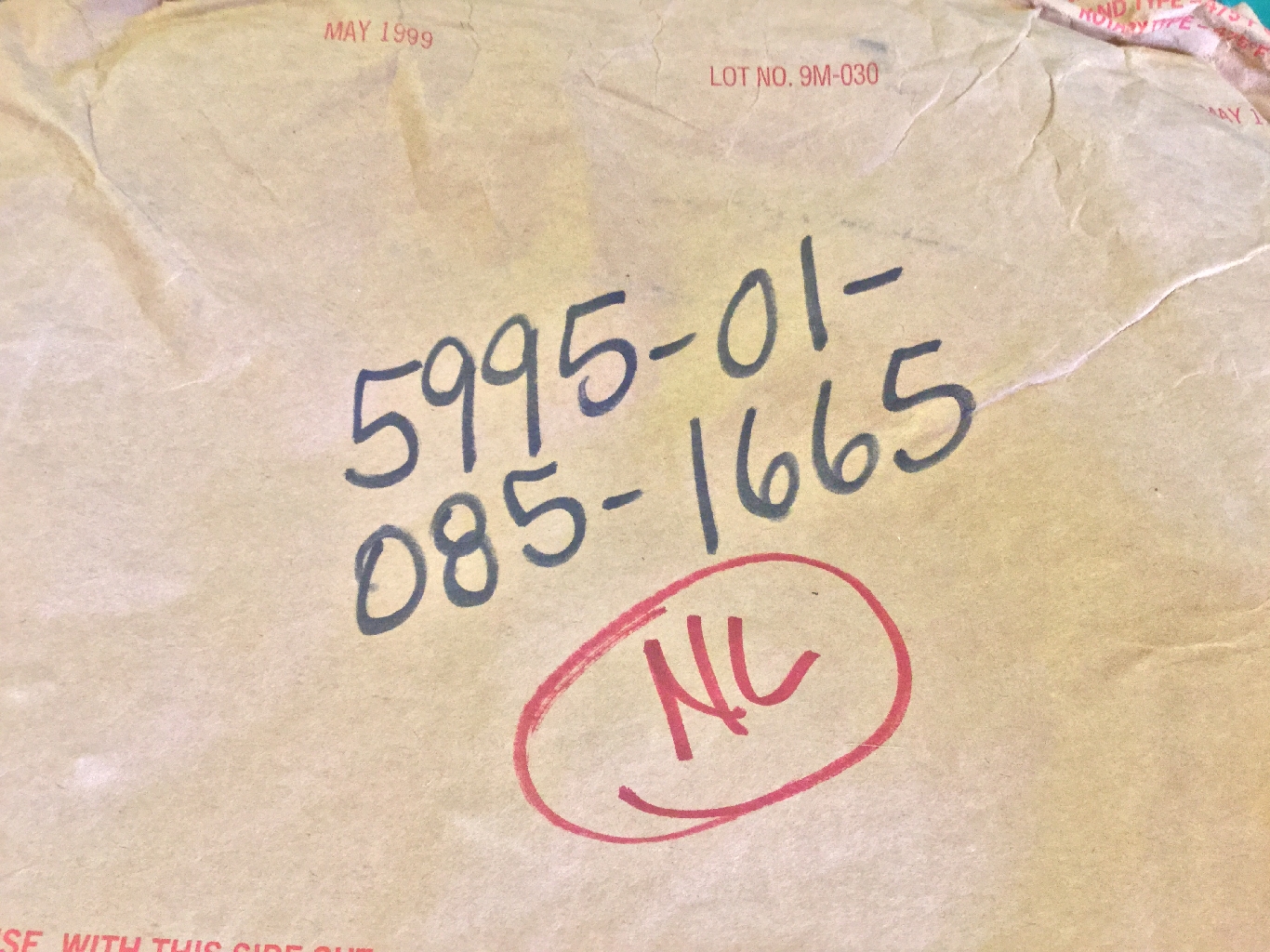 國家庫存編號圖片 5995-01-085-1665